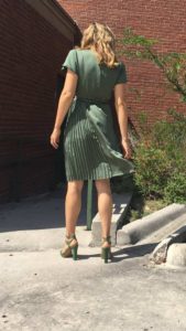 Green, fashion, shopping, blogger, CA, TX, Banana Republic, Investment Piece