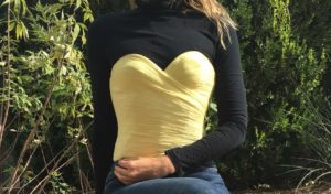 Yellow, InvestmentPiece, fashion, vintage, la perla, turtleneck, Tx, la, blogger 