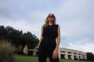Investment Piece, fashion, blogger, French, cool, all black, Zara, CA, TX 