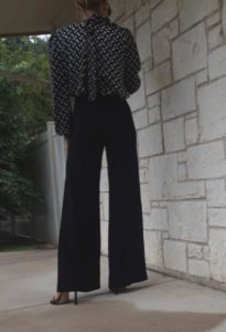 Investment Piece, fashion blogger, YSL, ALexis, vintage, high fashion, dots, slits, vintage 