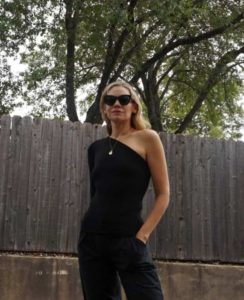 Investment Piece, high fashion, blogger, one shoulder, Jcrew, TX, CA 