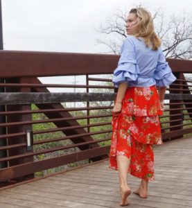 Investment Piece, fashion blogger, florals for spring, beehive, high fashion, CA, TX 
