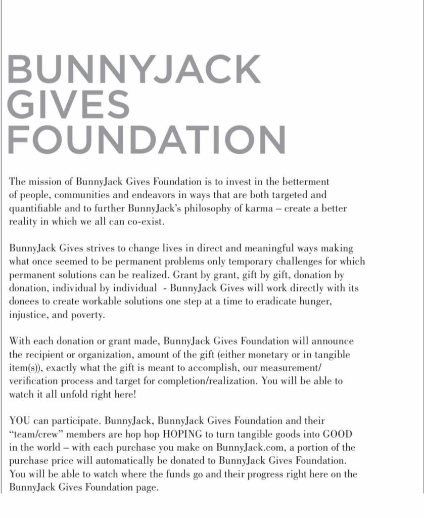 Investment Piece: Fashion Gives Back: Bunny Jack