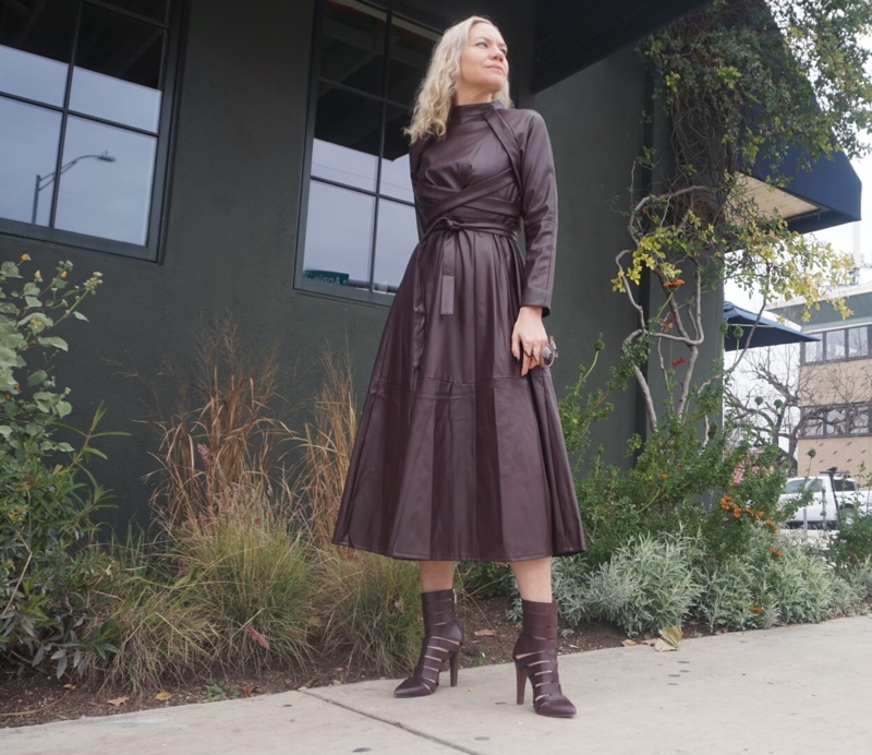 Investment Piece: A Leather Dress