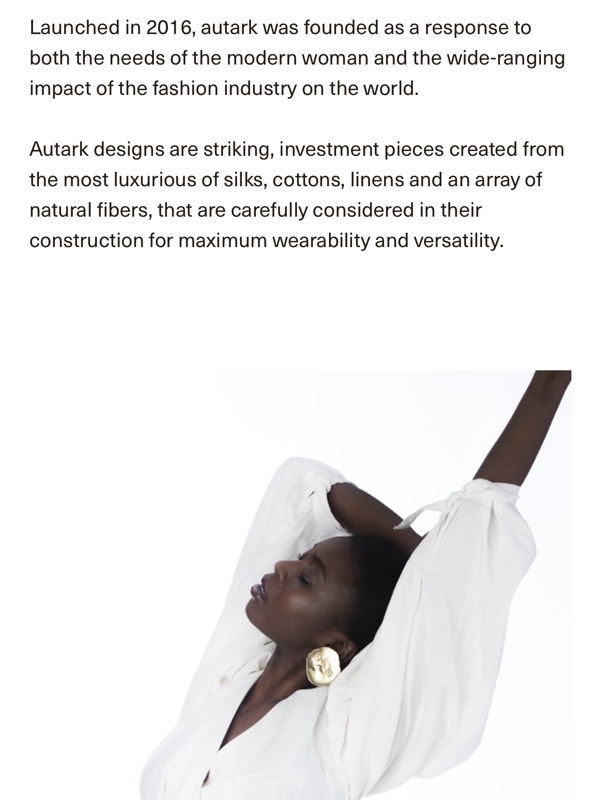 Investment Piece: Where to Shop Autark